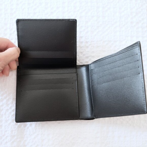 MONT BLANC Westside Black 12cc Bifold Wallet NEW - Picture 5 of 14